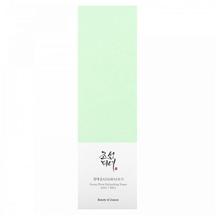 Тонер для лица отшелушивающий с кислотами Beauty Of Joseon Green Plum Refreshing Toner AHA+BHA 150150мл