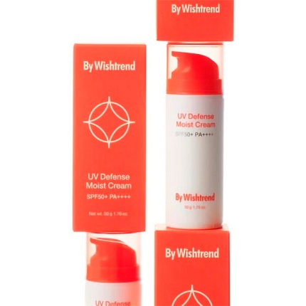 Увлажняющий крем для защиты от ультрафиолета BY WISHTREND UV Defense Moist Cream SPF50+ PA++++ 50гр