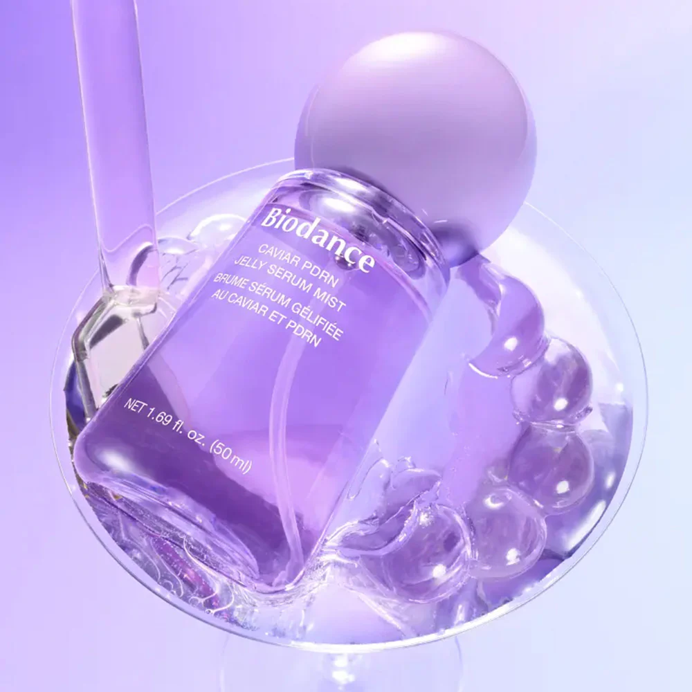 Увлажняющий спрей-желе для лица с коллагеном Biodance Caviar PDRN Jelly Serum Mist 50ml