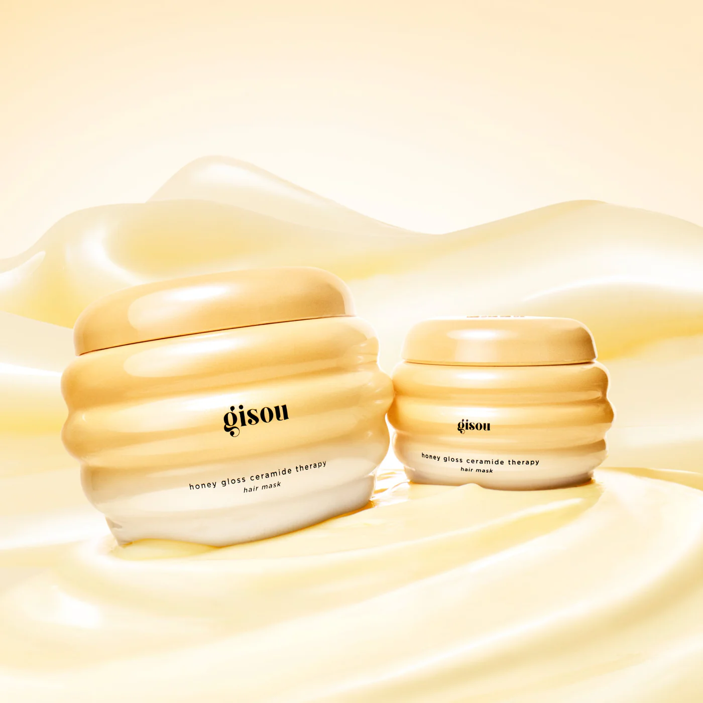 Восстанавливающая маска для волос Gisou Honey Gloss Ceramide Therapy Hair Mask 230ml