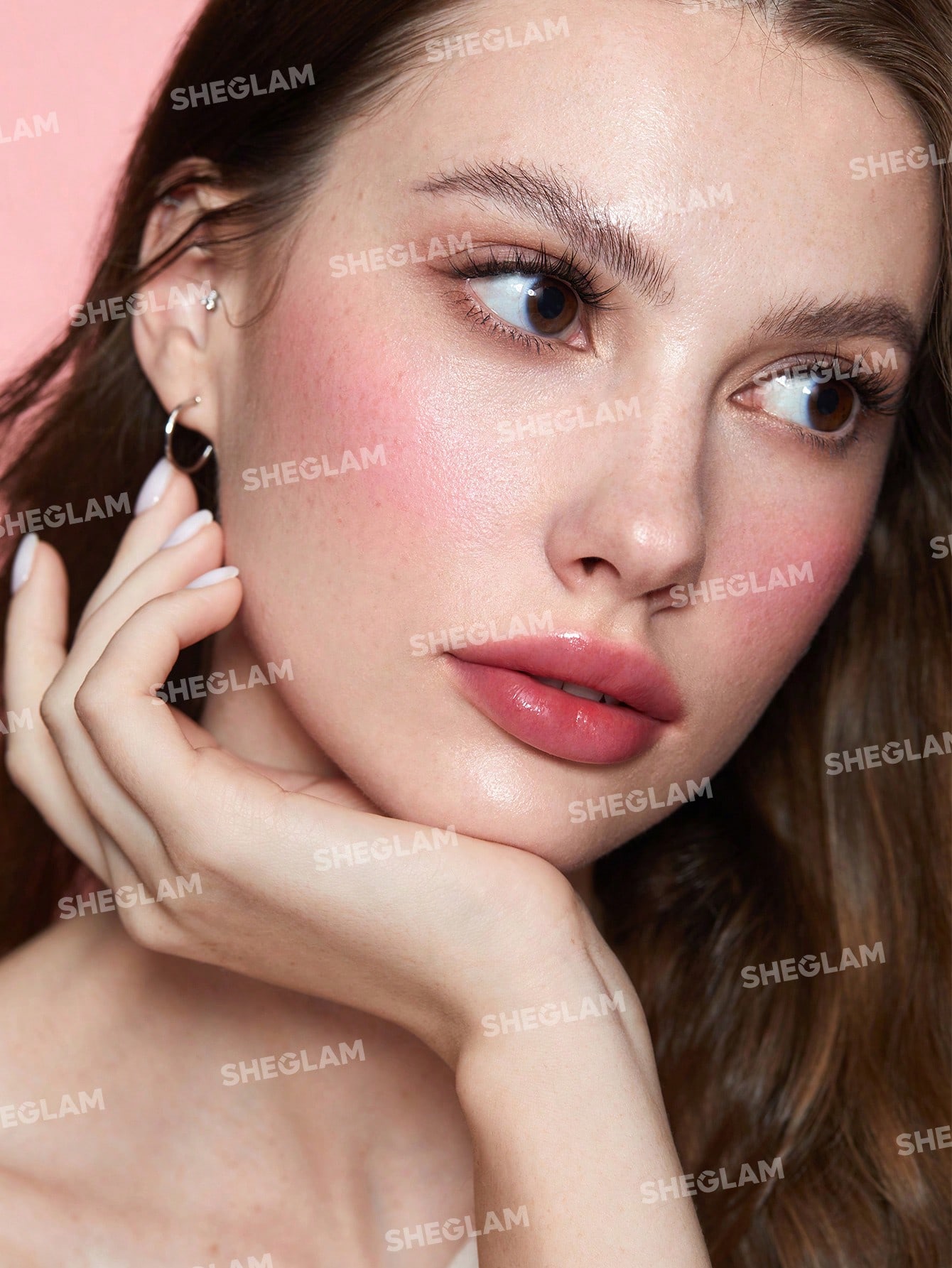 Кремовые румяна SHEGLAM Lunar Orbit Blush Ball оттенок Adorn 6гр