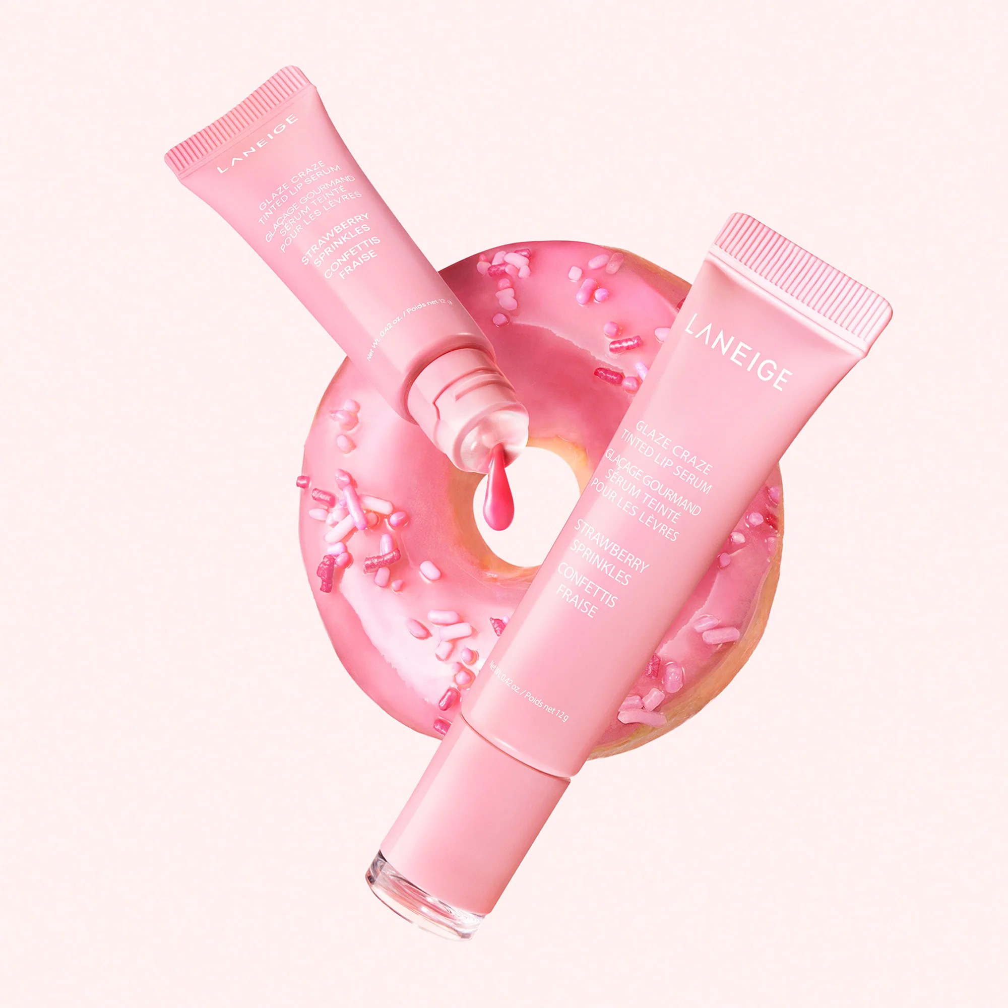 Бальзам для губ LANEIGE Glaze Craze Tinted Lip Serum оттенок STRAWBERRY SPRINKLES