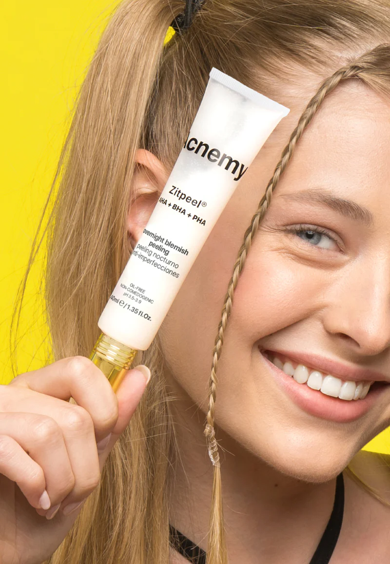 Сыворотка пилинг Acnemy Zitpeel Night cream with AHA + BHA + PHA 40ml