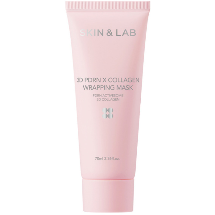 Маска-пленка для лица с коллагеном и ПДРН SKIN&LAB 3D PDRN X Collagen Wrapping Mask 70ml