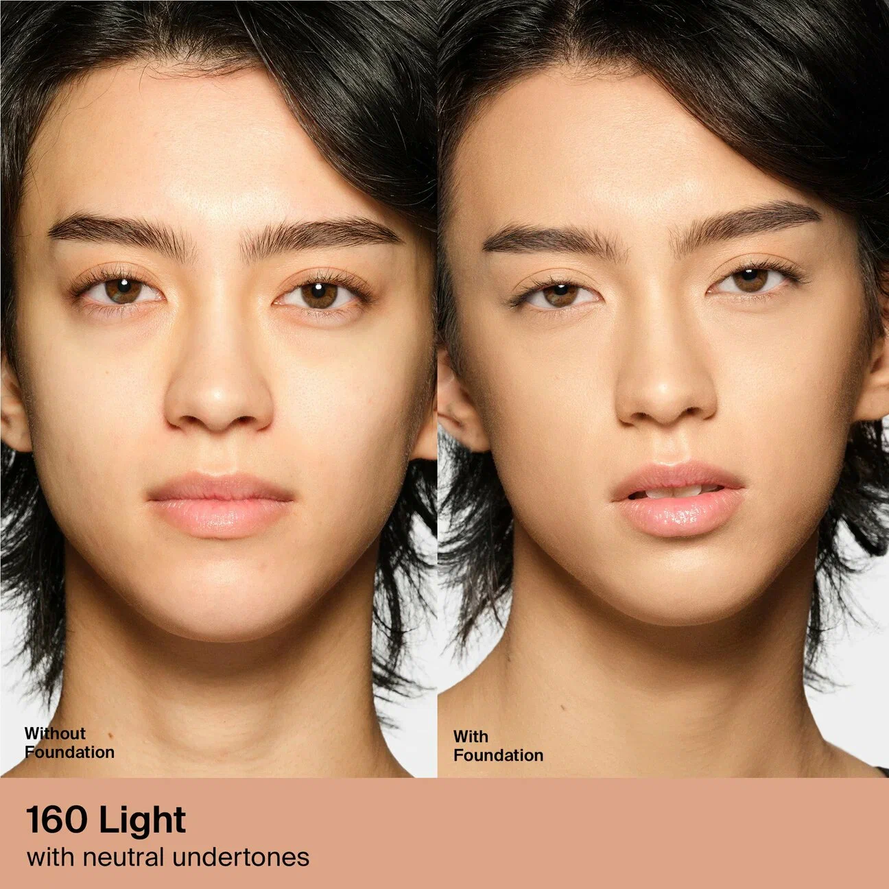 Свотч тонального крема HAUS LABS 160 Light Neutral фото на cosmetos.shop