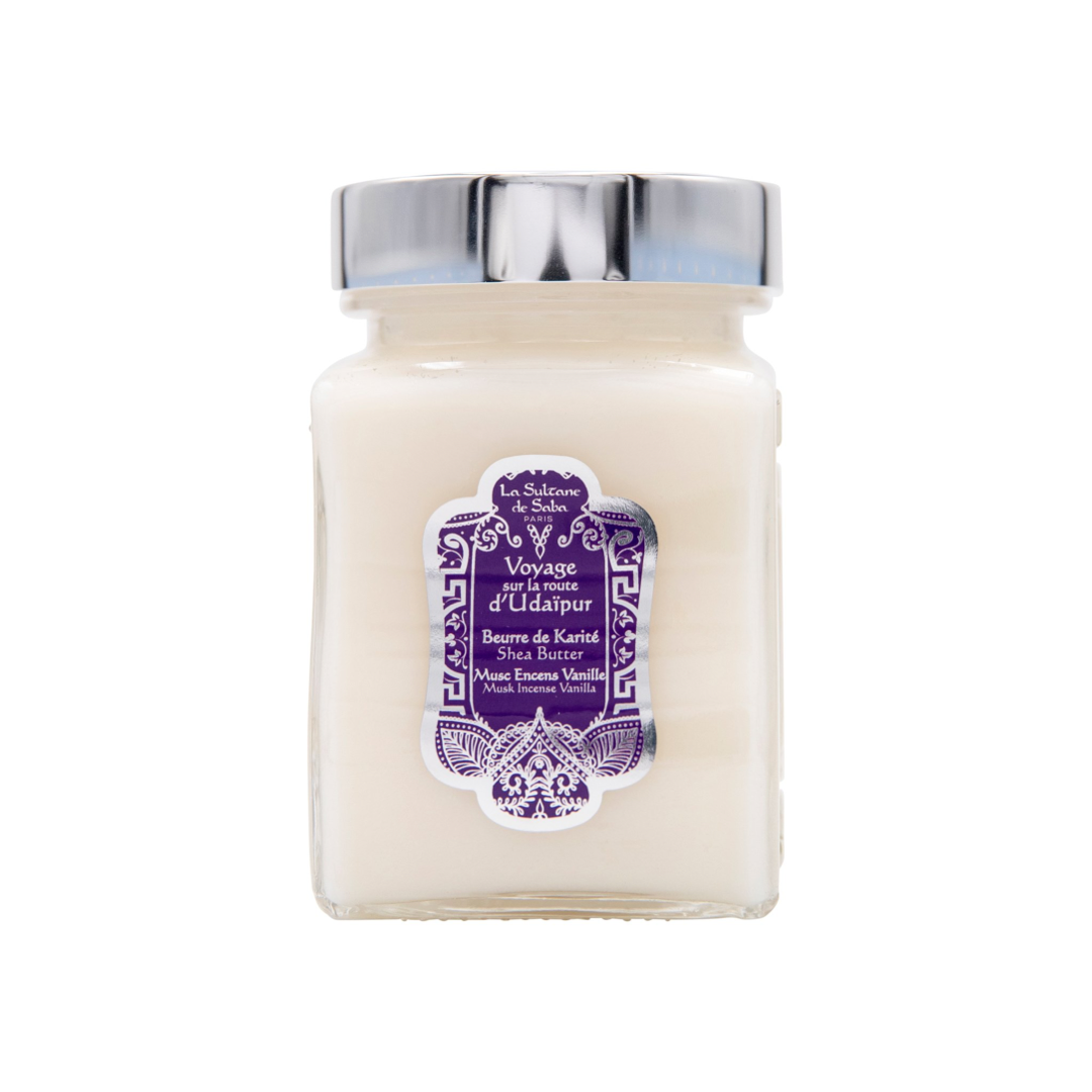 Масло ореха карите Мускус, Ладан и Ваниль La Sultane de Saba Shea Butter Musk Encens Vanille 300мл