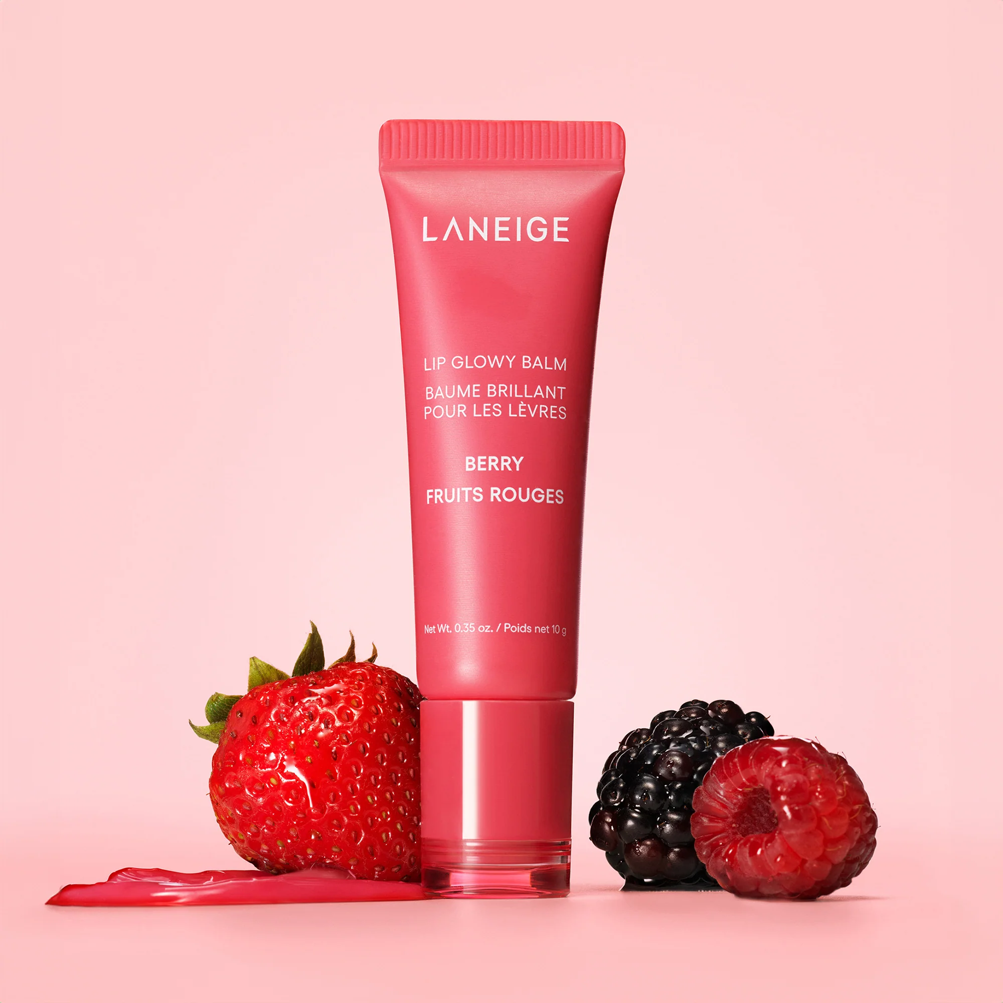 Блеск-бальзам для губ Laneige Lip Glowy Berry ягодный 10мл