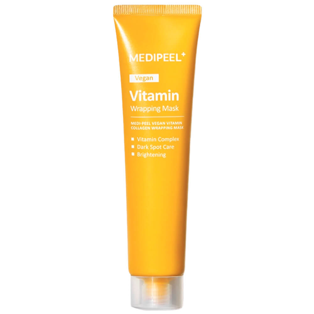 Витаминная маска-плёнка для сияния и лифтинга MEDIPEEL Vegan Vitamin Collagen Wrapping Mask 70мл