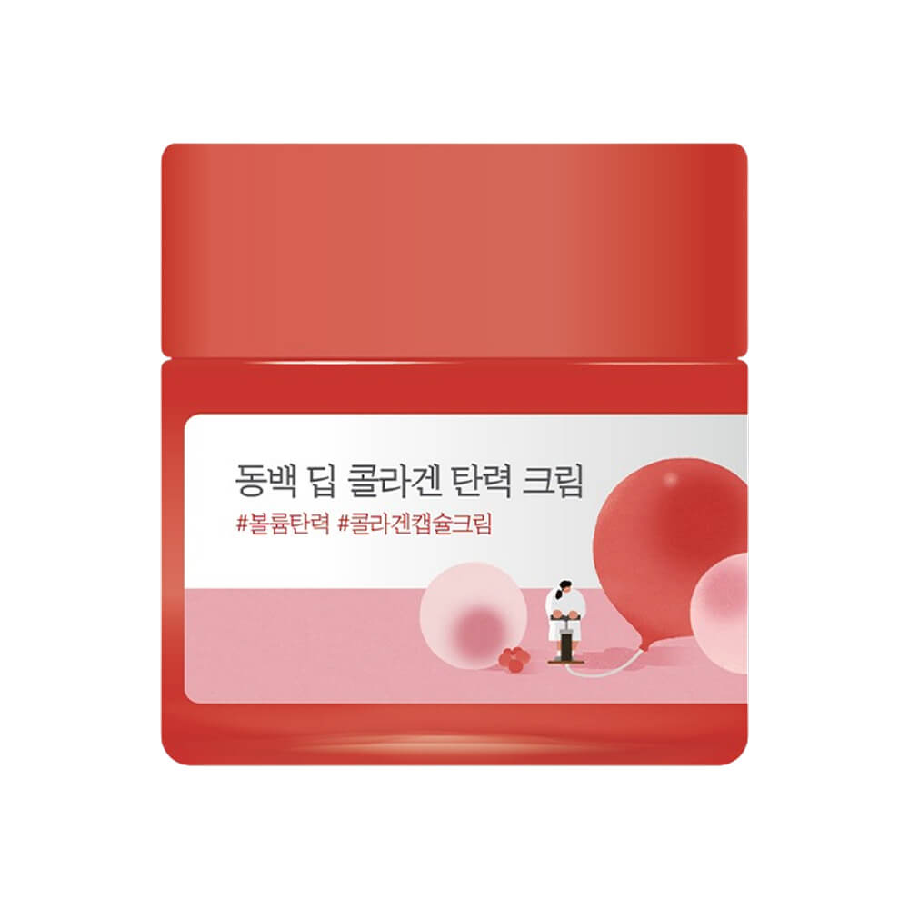 Укрепляющий коллагеновый крем с камелией Round Lab Camellia Deep Collagen Firming Cream 50ml