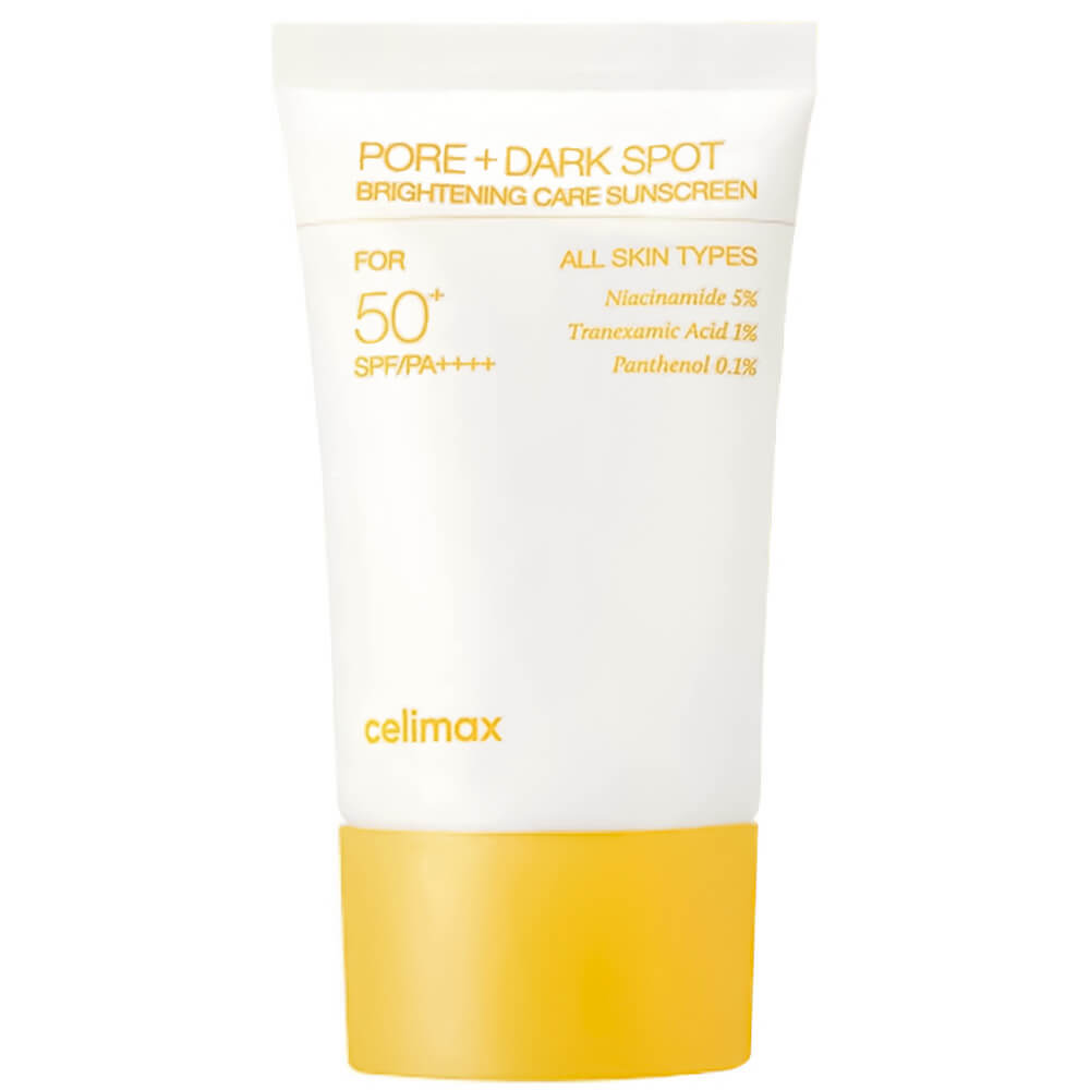 Солнцезащитный крем для сияния кожи Celimax Pore+Dark Spot Brightening Care Sunscreen SPF 50+ PA++++ 50мл