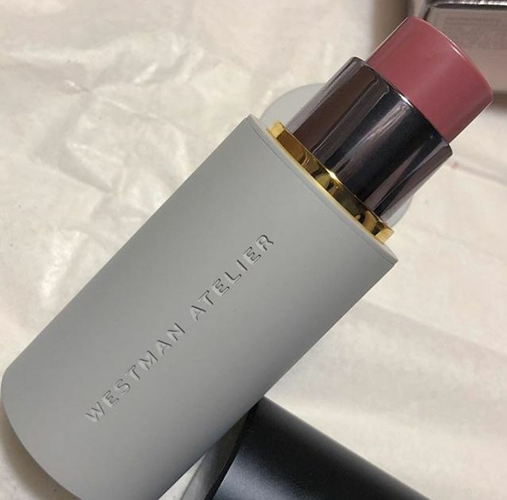 Кремовые румяна в стике Westman Atelier Baby Cheeks Blush Stick оттенок Dou Dou 6г