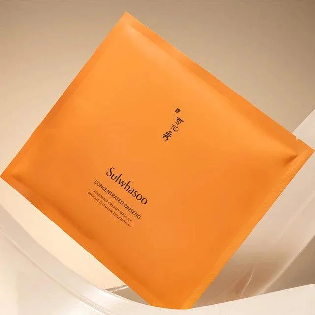 Концентрированная лифтинг маска с женьшенем EX Sulwhasoo Concentrated Ginseng Renewing Creamy Mask EX 1шт