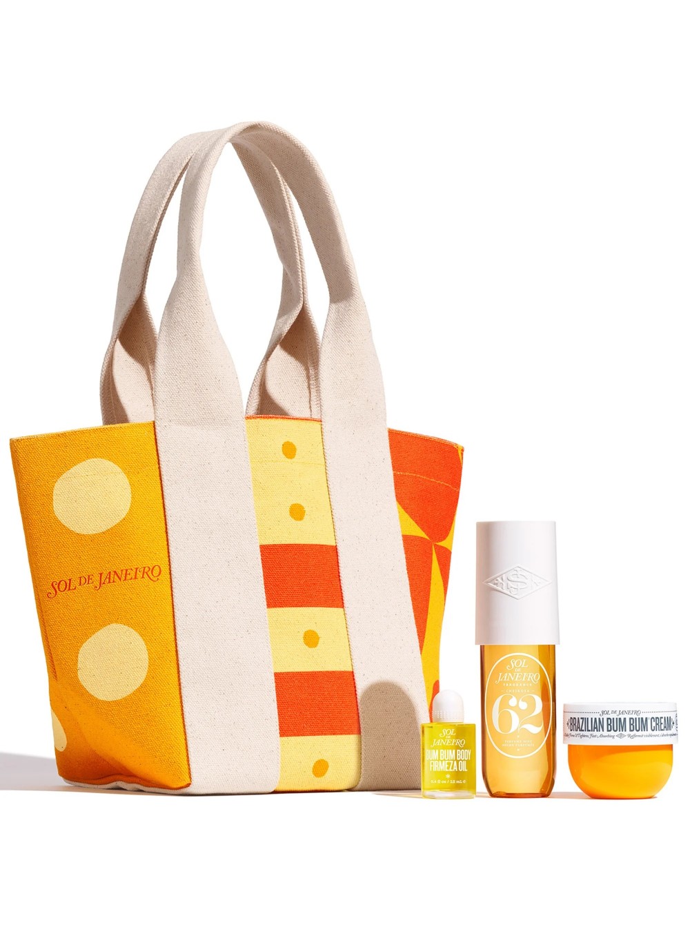 Лимитированный набор для тела с сумкой Sol de Janeiro The Sol Tote + Body Essentials 