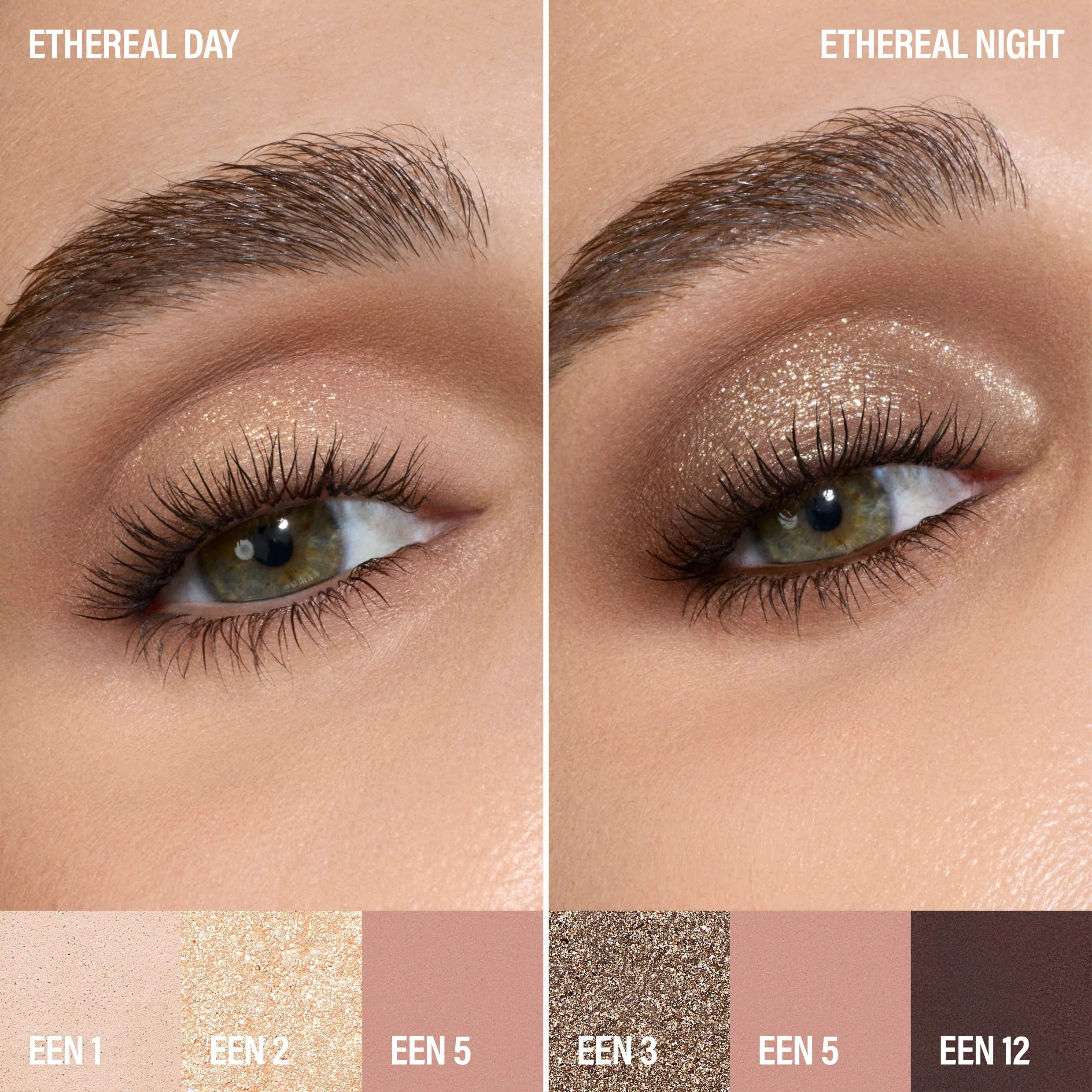 Палетка теней MAKEUP BY MARIO Ethereal Eyes Eyeshadow Palette: Nature