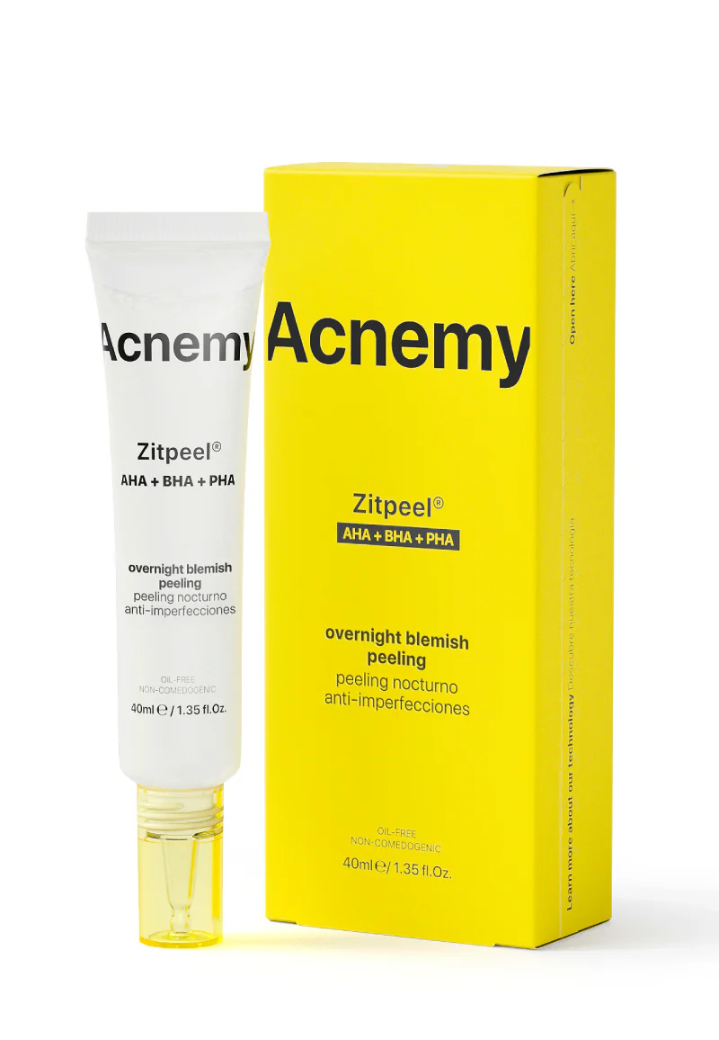 Сыворотка пилинг Acnemy Zitpeel Night cream with AHA + BHA + PHA 40ml