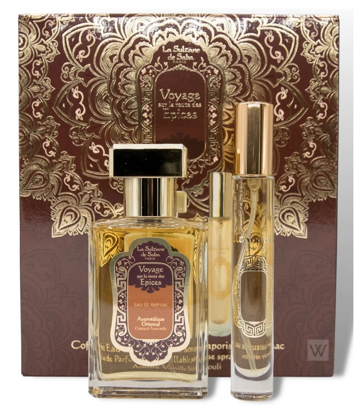 Набор парфюма Аюрведа La Sultane de Saba Eau De Parfum Ayurvedic Gift  на50мл+10мл