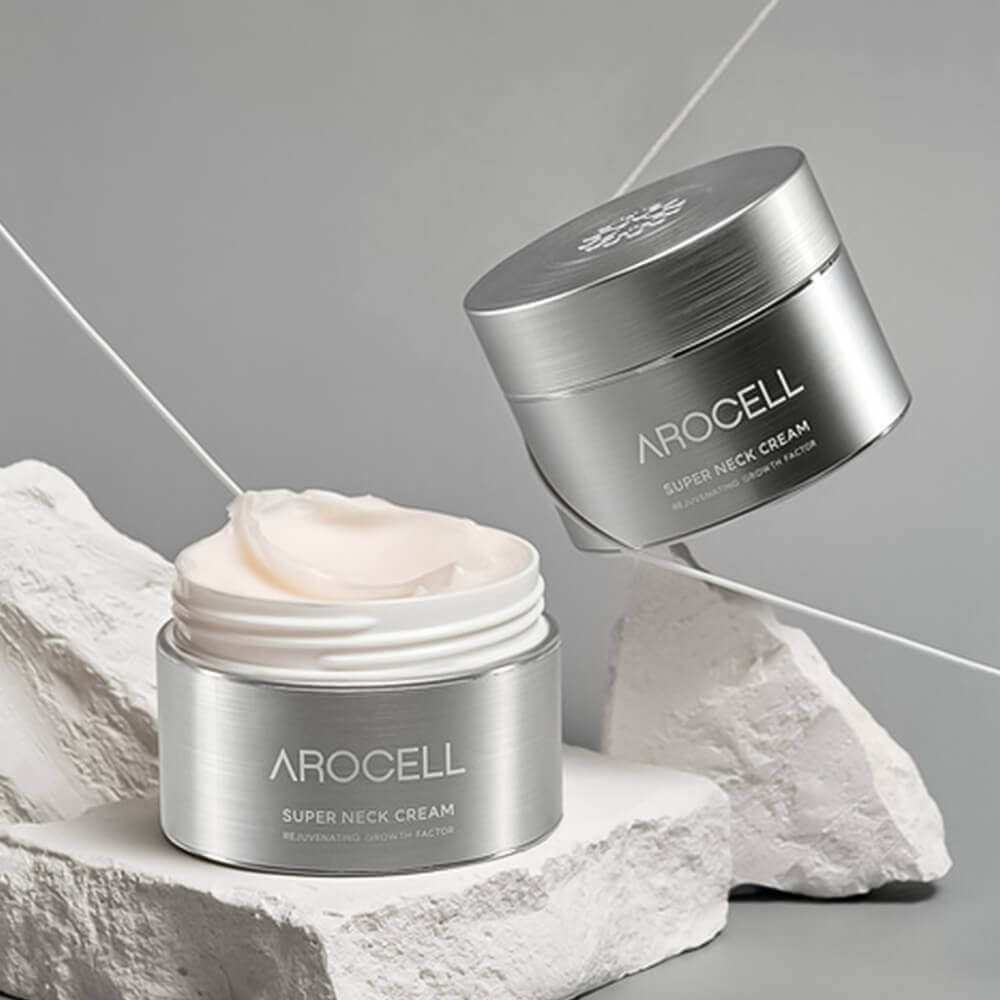 Антивозрастной крем для шеи и декольте с ПДРН Arocell Super Neck Cream 80ml