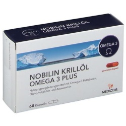 Nobilin Krillöl Omega 3 Plus/ Омега 3 Криль 60 капс