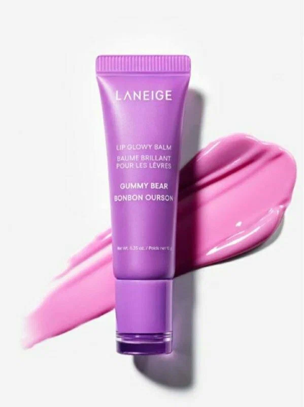 Блеск-бальзам для губ Laneige Lip Glowy Balm Gummy Bear (Lavender tint) 10мл