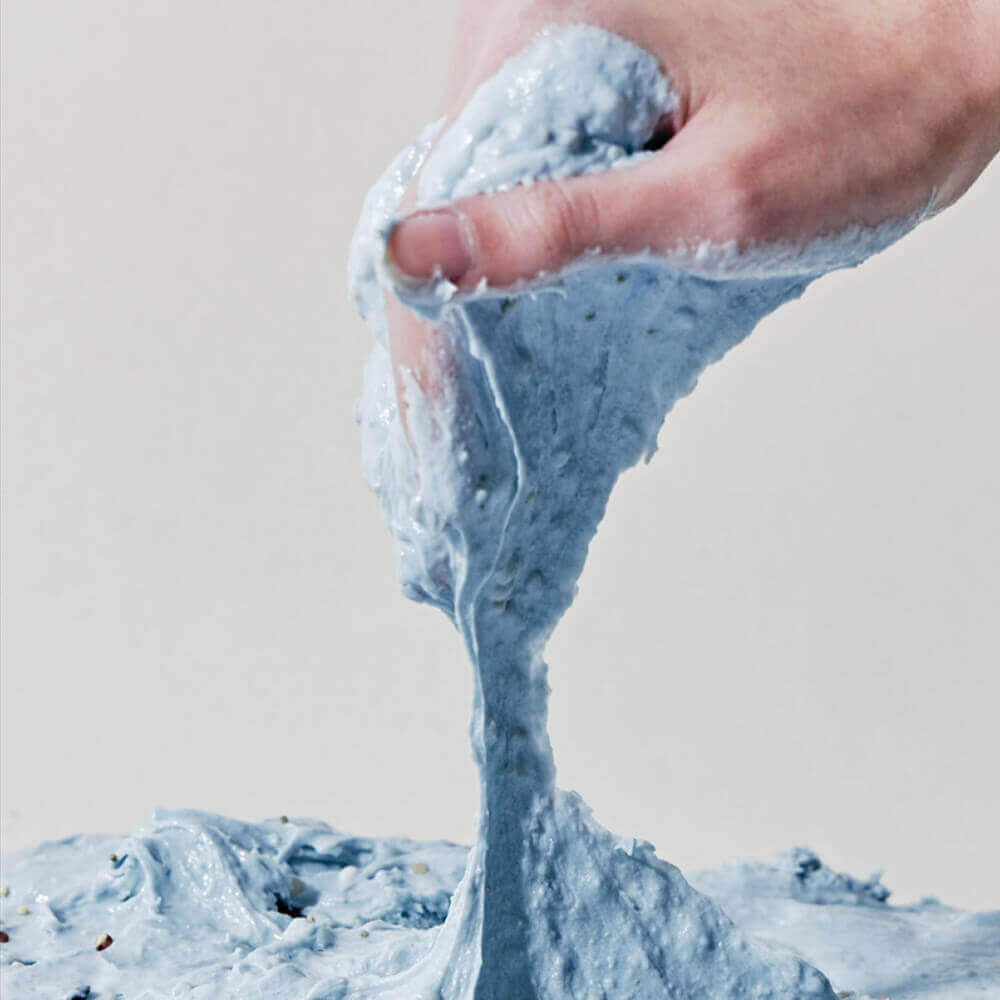 Очищающее средство с глиной и экстрактом иссопа Arencia Fresh Blue Hyssop Rice Mochi Cleanser 120г