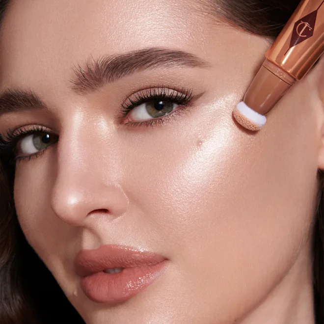 Подарочный набор  Charlotte Tilbury SUPER NUDES SPOTLIGHT LIP AND CHEEK KIT LIP