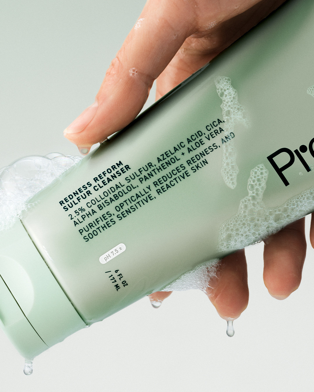 Очищающее средство для чувствительной кожи с серой Prequel Redness Reform Sulfur Cleanser 177ml