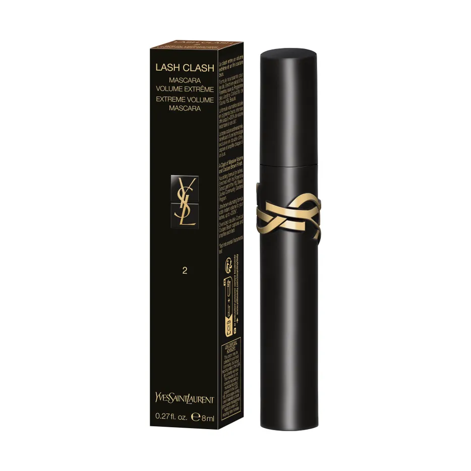 Yves Saint Laurent тушь для ресниц Lash Clash Extreme Volume оттенок Brown коричневый 8ml