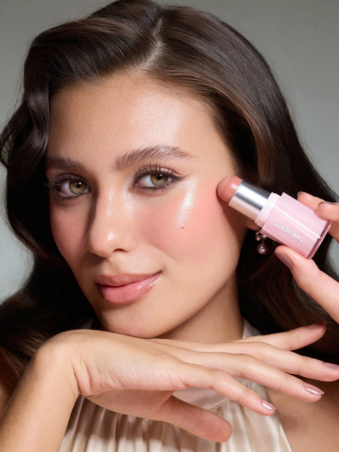 Кремовые румяна в стике Sheglam Buttery Bliss Blush Stick оттенок Love Cake