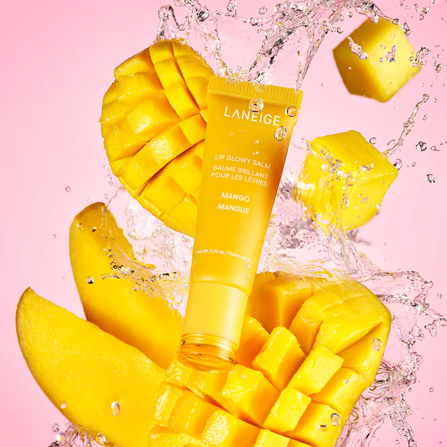 Блеск-бальзам для губ Laneige Lip Glowy Balm Mango (Yellow tint) 10мл