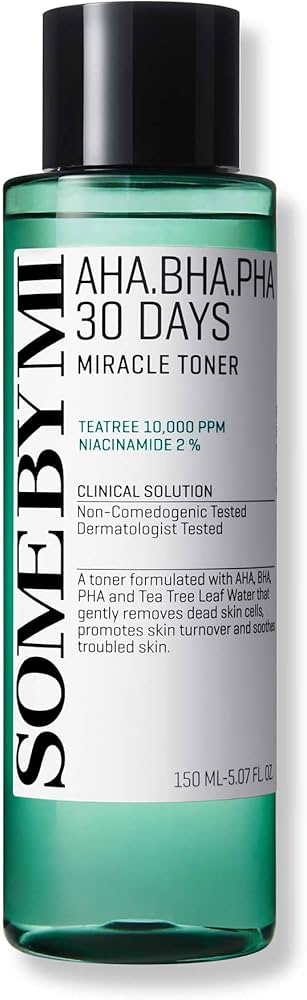 Кислотный очищающий тоник для проблемной кожи Some By Mi AHA-BHA-PHA 30 Days Miracle Toner 150ml