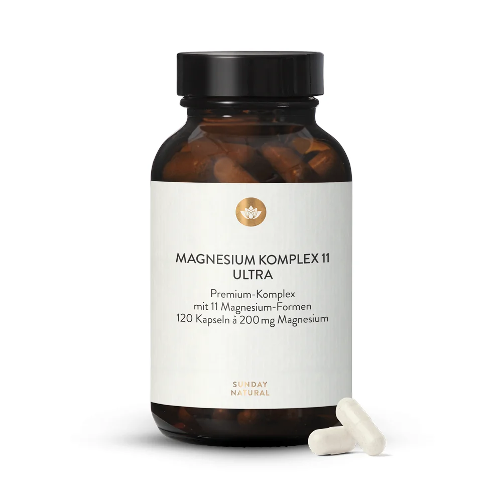 Магний комплекс из 11 форм магния SUNDAY NATURAL MAGNESIUM COMPLEX 11 ULTRA 200 MG 120ШТ