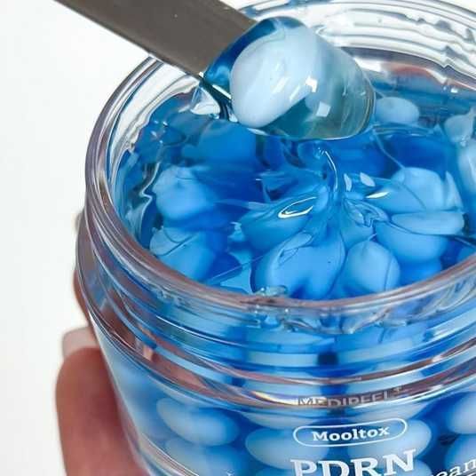 Капсульный крем с ПДРН для глубокого увлажнения MEDIPEEL Mooltox PDRN Hyal Drop Gel Cream 50мл
