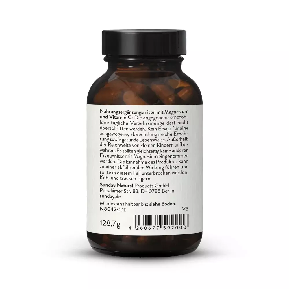 Магний комплекс из 11 форм магния SUNDAY NATURAL MAGNESIUM COMPLEX 11 ULTRA 200 MG 120ШТ