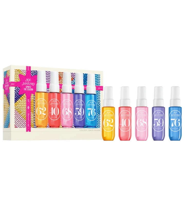 Лимитированный набор мистов Sol de Janeiro Spritz The Season Perfume Mist Discovery Set 5*30ml