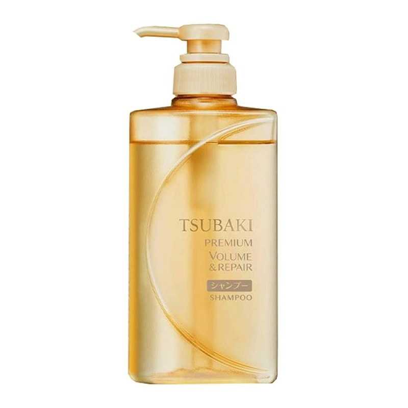 SHISEIDO Шампунь для восстановления и придания объема волосам TSUBAKI Premium Volume Repair Shampoo 490ml 