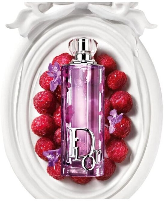 Парфюмированная водас нотами ириса и малины Dior Addict Purple Glow 30ml