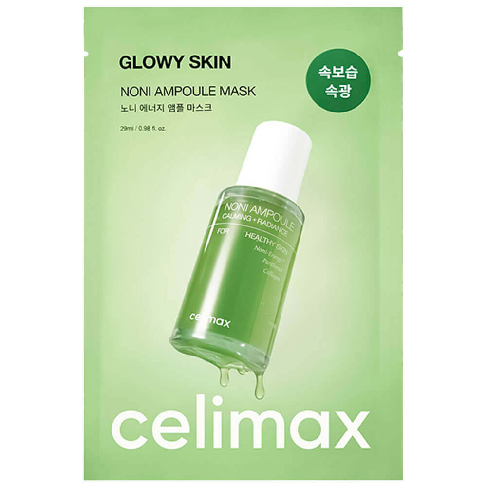 Увлажняющая маска с экстрактом нони Celimax Glowy Skin Noni Ampoule Mask 1шт