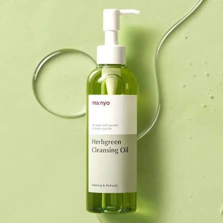 Гидрофильное масло на основе комплекса трав Manyo Herb Green Cleansing Oil 200ml