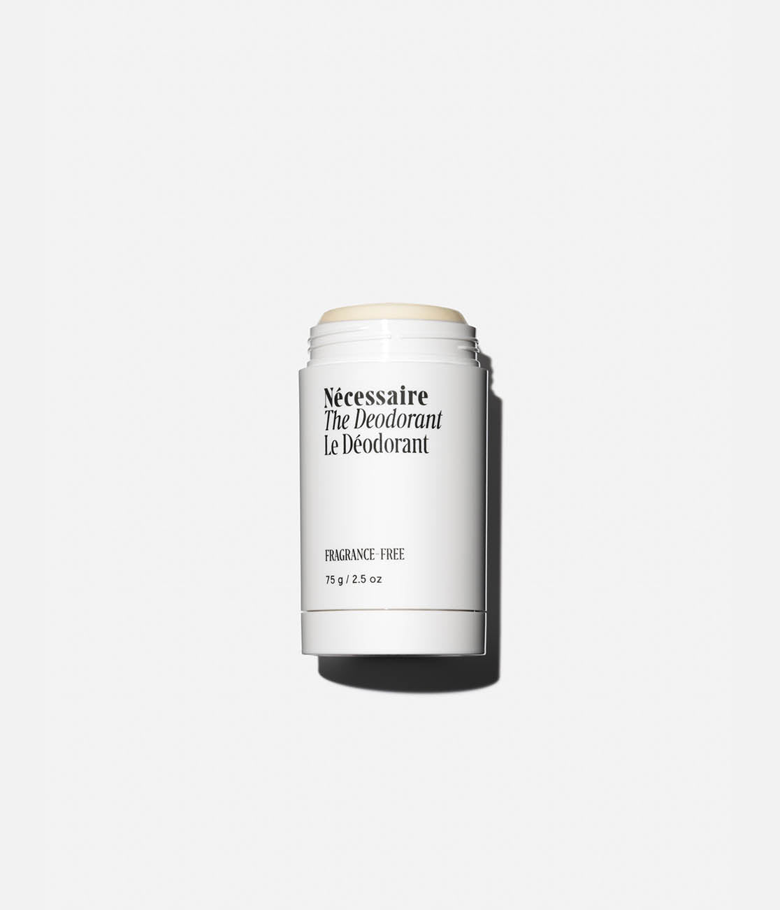 Дезодорант стик без алюминия Necessaire The Deodorant Mandelic Acid без запаха (Fragrance Free)