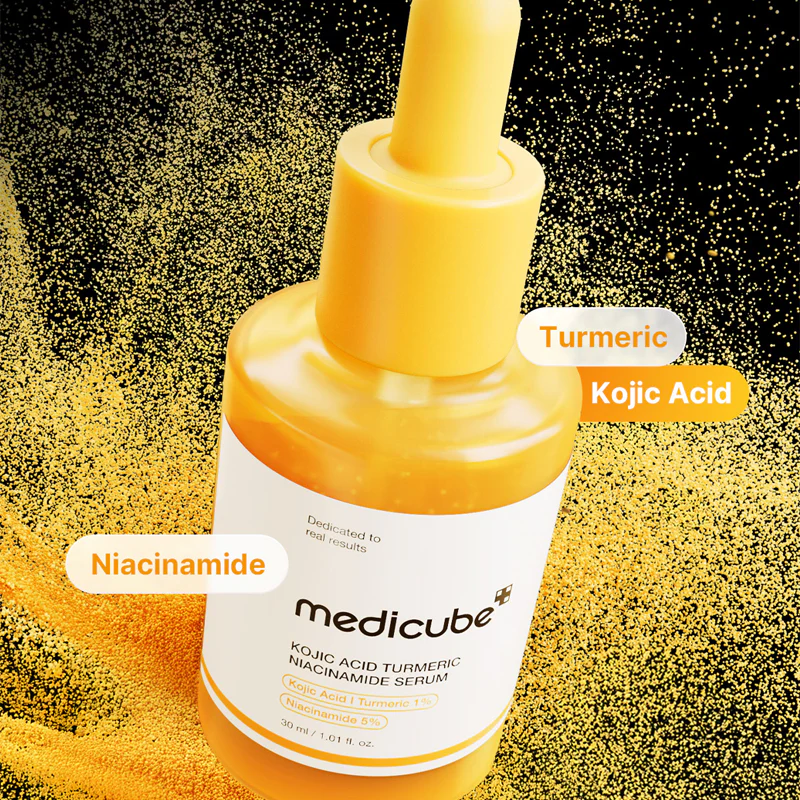 Капсульная сыворотка для сияния кожи medicube Kojic Acid Turmeric Niacinamide Serum 30ml