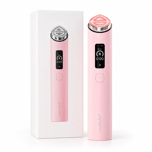 Усиленный микротоковый аппарат для ухода за кожей medicube AGE-R Booster Pro X2 Pink