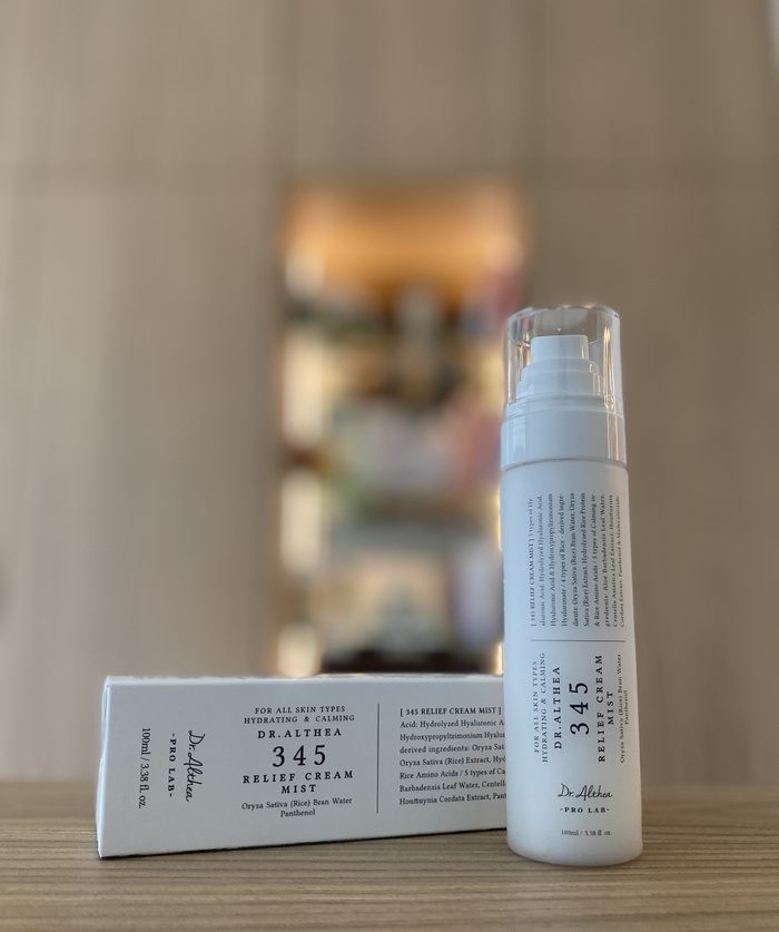 Успокаивающий мист с гидролатом риса и пантенолом Dr. Althea 345 Relief Cream Mist 100 мл