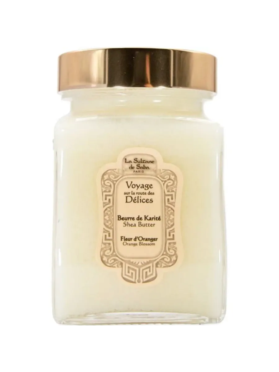 Масло ореха карите Апельсиновые цветы La Sultane de Saba Shea Butter Orange Blossom 300ml
