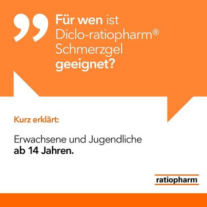 Гель болеутоляющий с диклофенаком Diclo-ratiopharm 150гр.