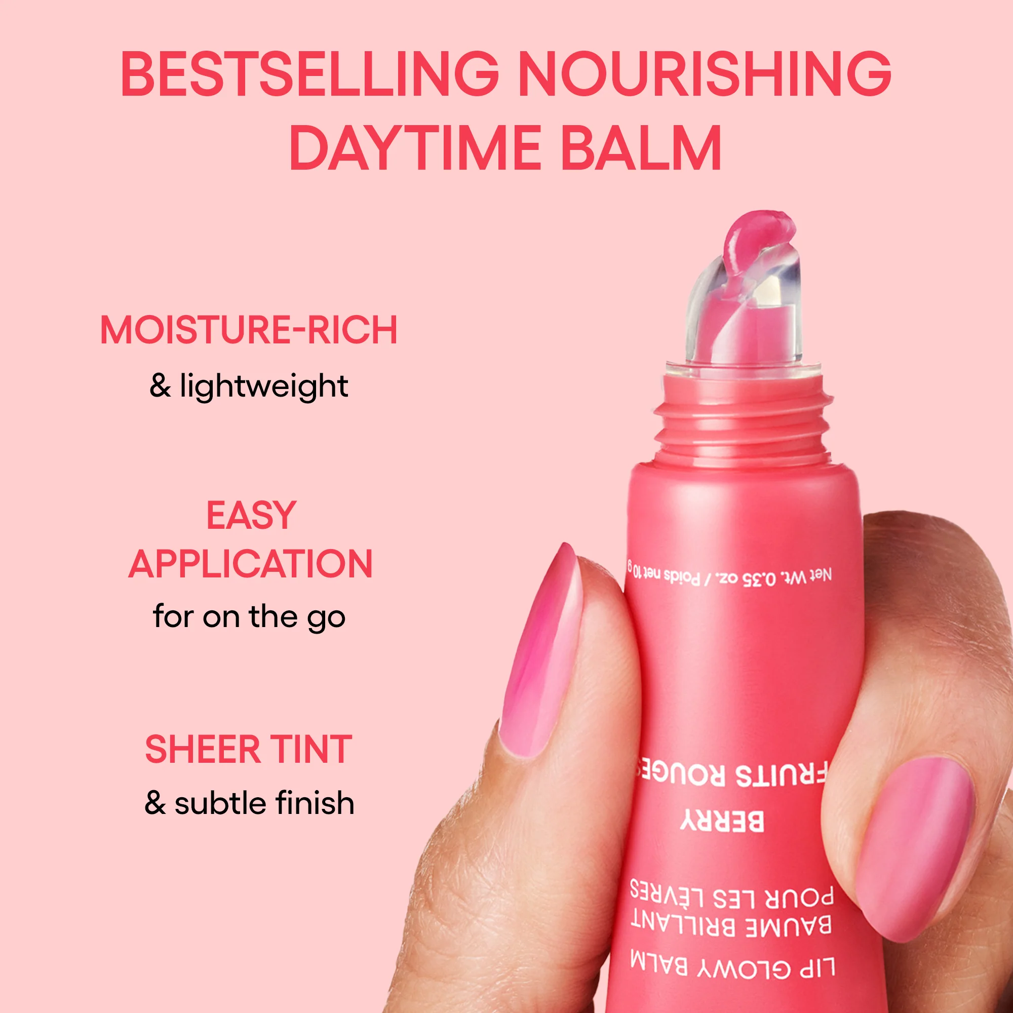 Блеск-бальзам для губ Laneige Lip Glowy Berry ягодный 10мл