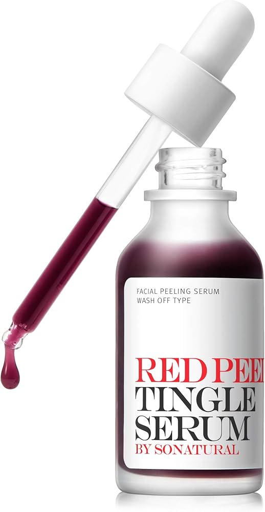 Кислотная пилинг - сыворотка  So Natural Red Peel Tingle Serum 35ml