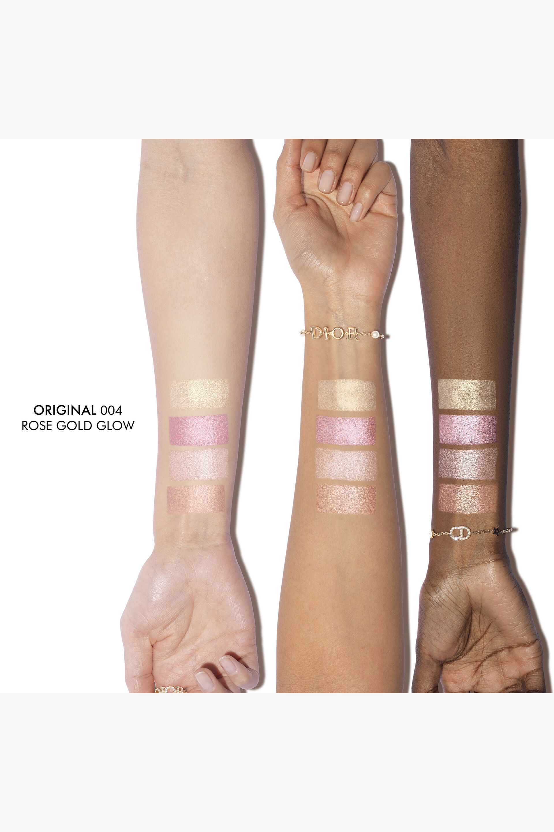 Палетка хайлайтеров Dior Backstage Glow Maximizer Face Palette 004 Rose Gold