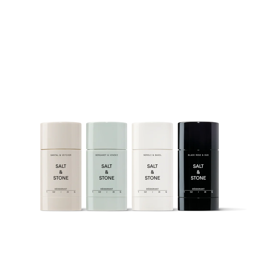 Набор мини дезодорантов SALT & STONE mini deodorant discovery set 4