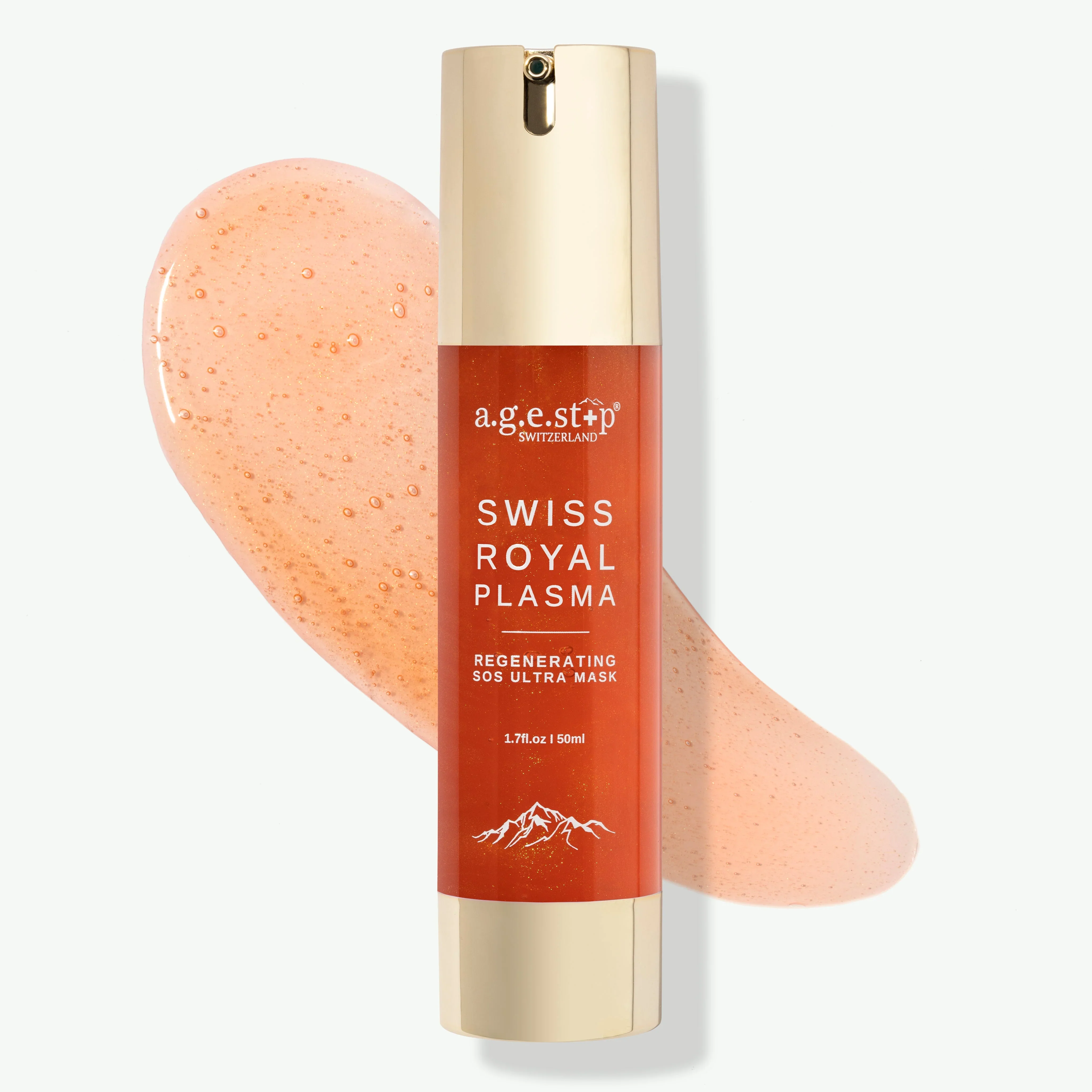 Восстанавливающая маска-концентрат AGESTOP SWISS ROYAL P5 PLASMA MASK Regenerating SOS Ultra Mask, 50мл