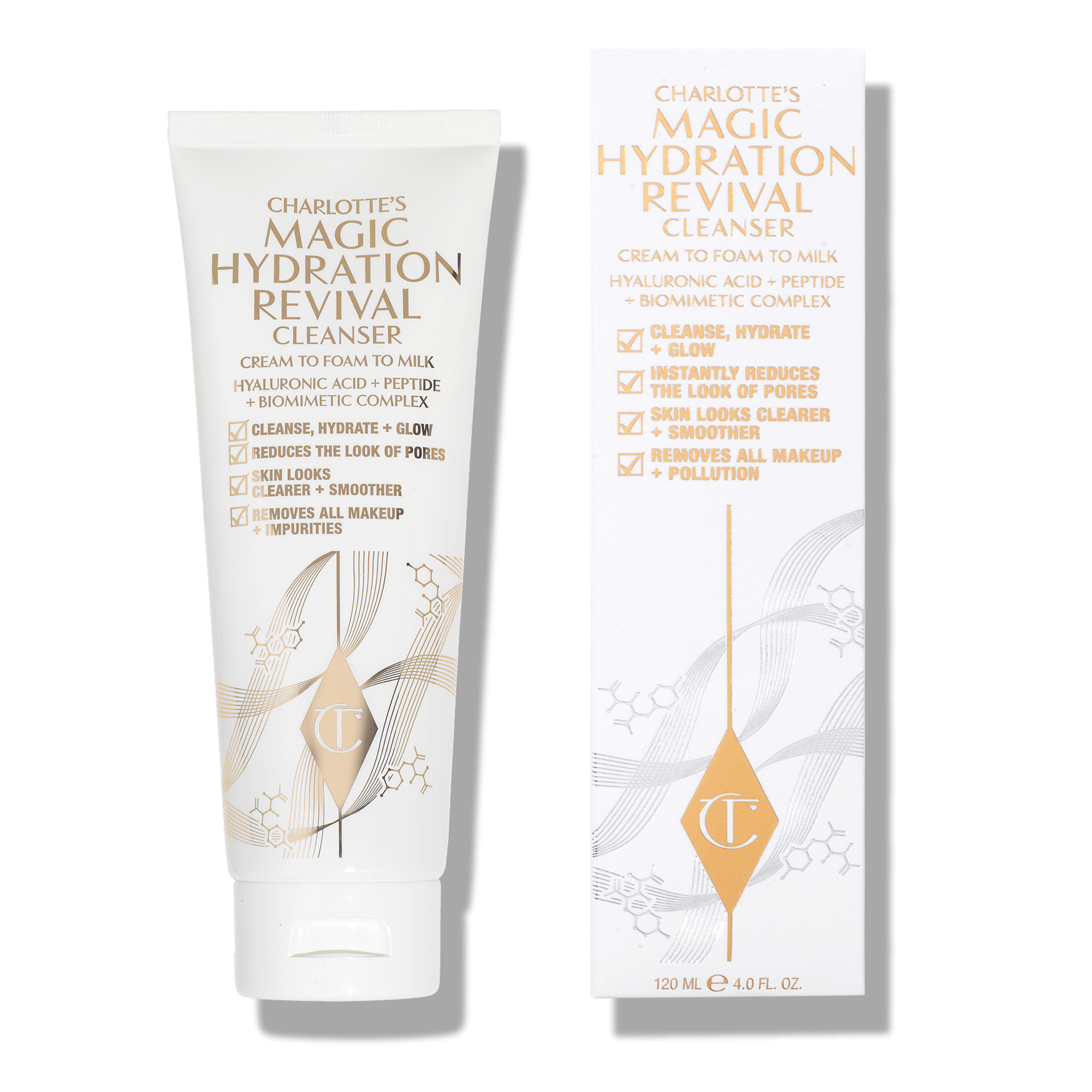 Очищающее средство CHARLOTTE TILBURY Charlotte’s Magic Hydration Revival Cleanser 150ml
